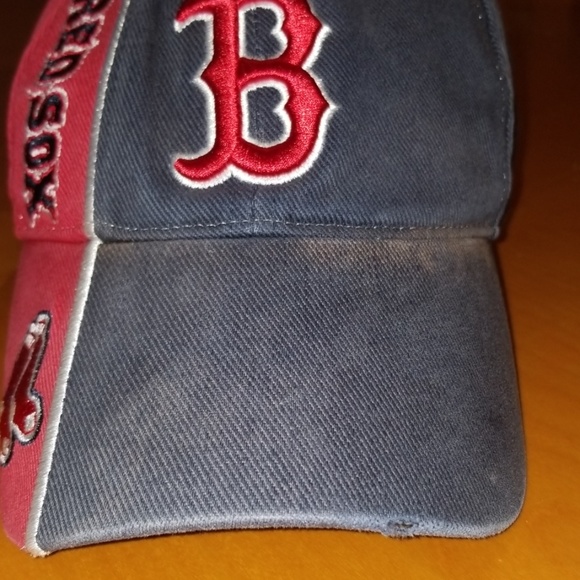 Accessories Vintage Boston Red Sox Velcro Strap Hat Poshmark